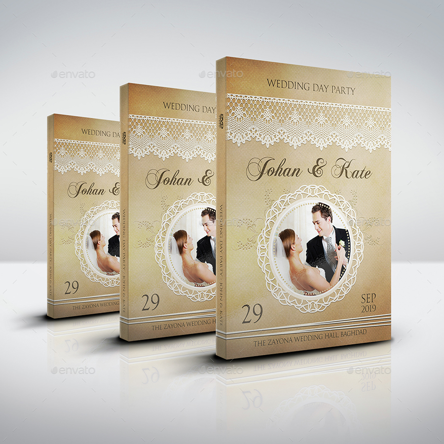 wedding dvd cover template psd free download