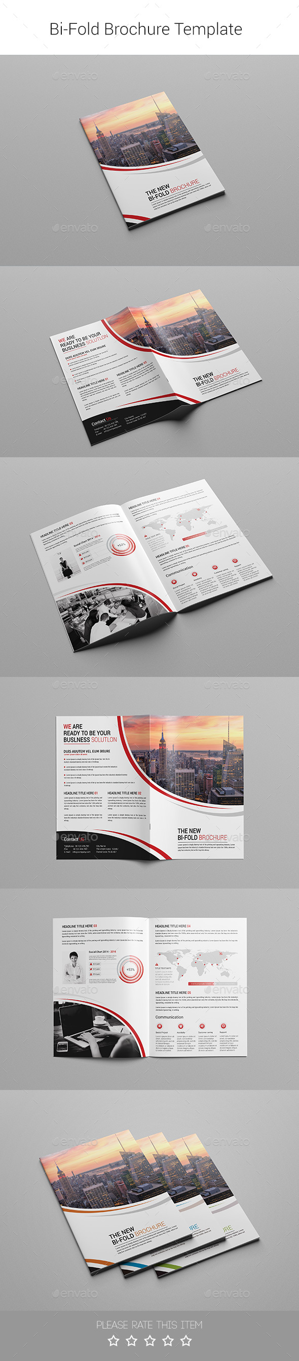 Corporate Bi-fold Brochure-Multipurpose 06 - Corporate Brochures