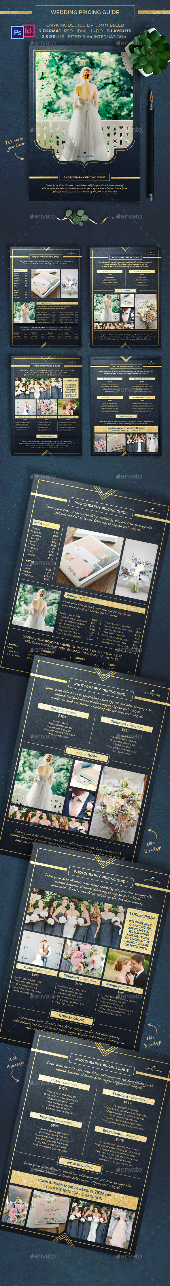 Photographer Pricing Guide - Corporate Flyers