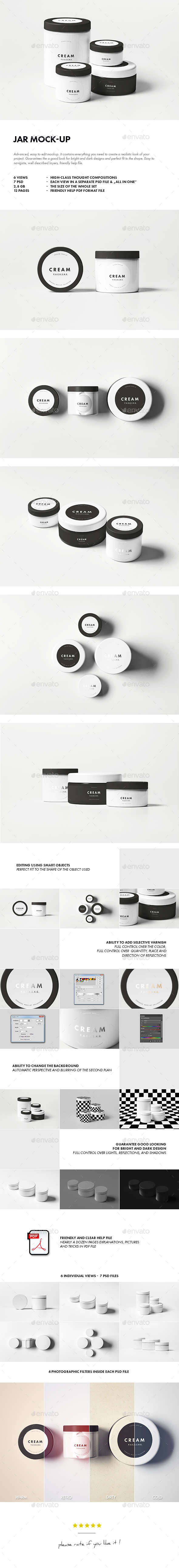 Jar Mock-up - Beauty Packaging