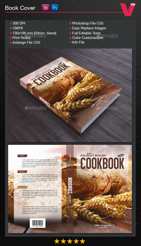 Cover Cookbook - Miscellaneous Print Templates