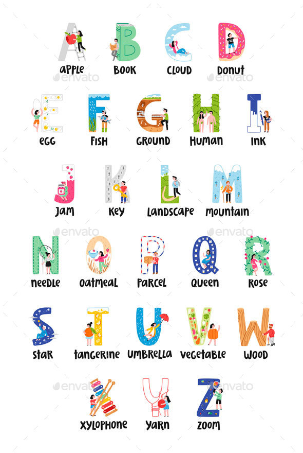 Alphabet - Miscellaneous Conceptual