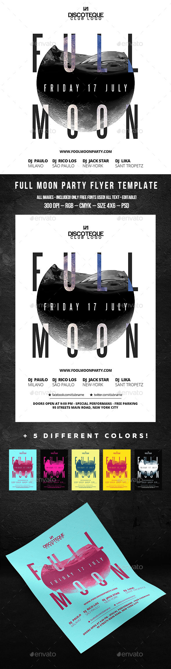 Full Moon - Clubs & Parties Events