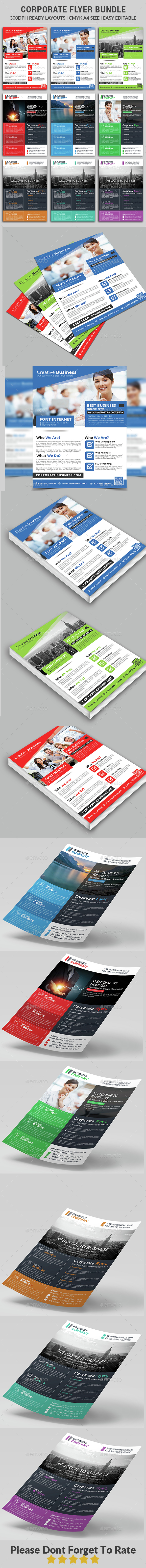 Corporate Flyer Bundle - Corporate Flyers