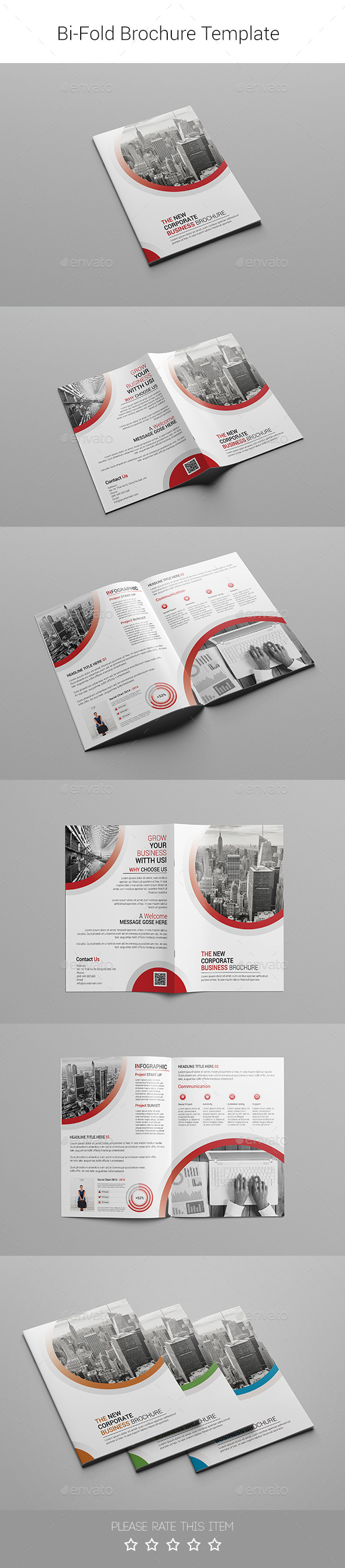 Corporate Bi-fold Brochure-Multipurpose 07 - Corporate Brochures