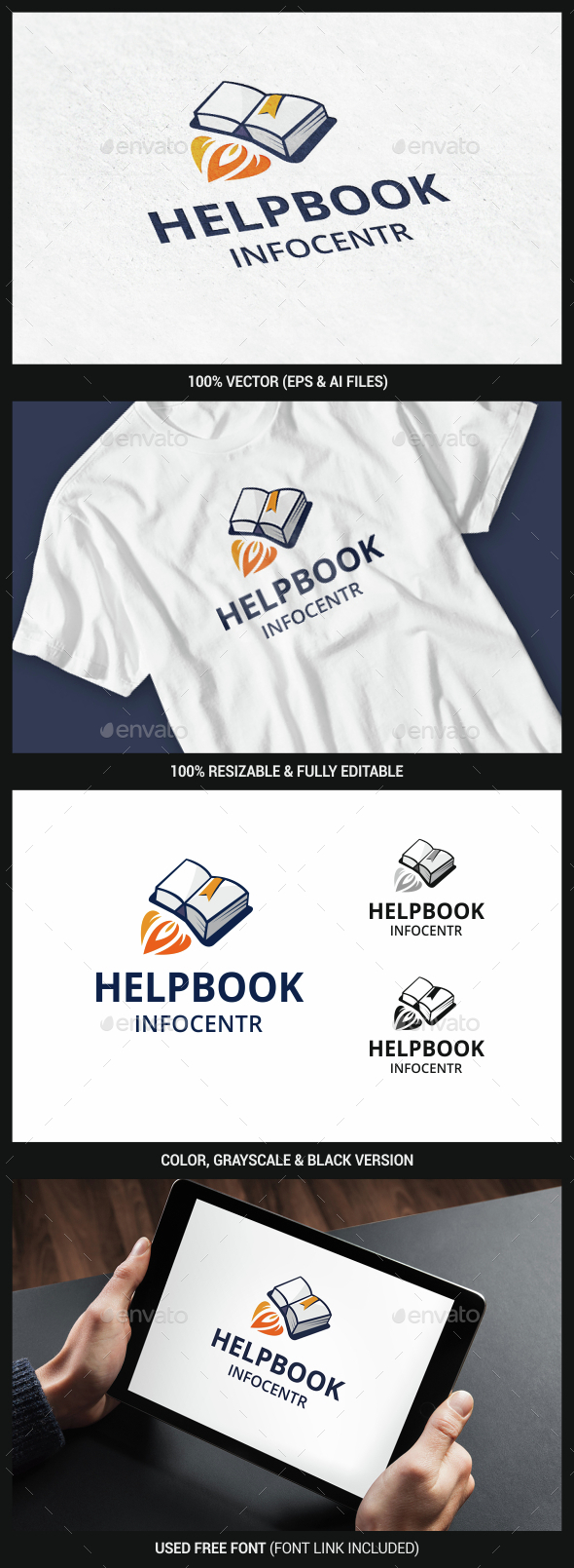 Book - Objects Logo Templates