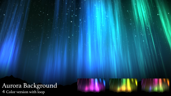 Aurora Background