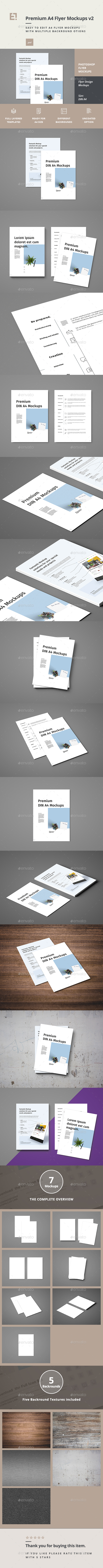 A4 Flyer Mockup - Flyers Print