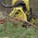 Mechanical Arm Strips The Bark From a Freshly Chopped Tree - VideoHive Item for Sale