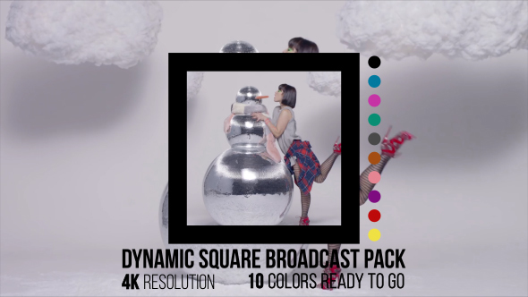 Dynamic Square Broadcast - VideoHive 14886568