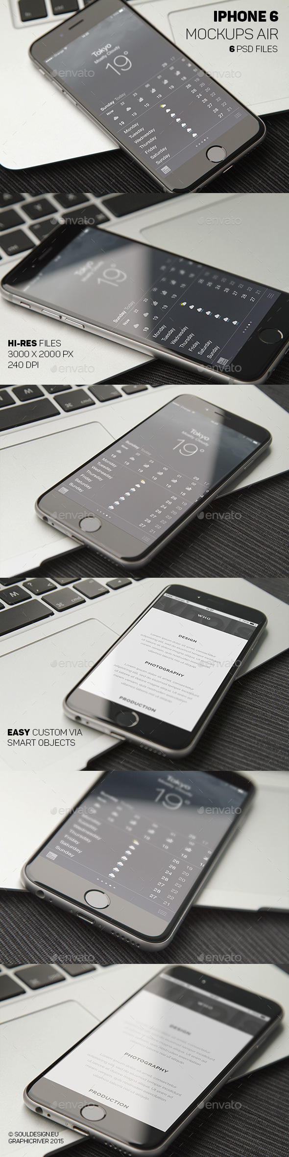 Phone 6 Closeup Mockups Air - Mobile Displays