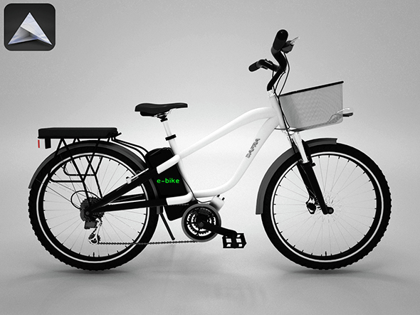 Electric Bike - 3Docean 14898793