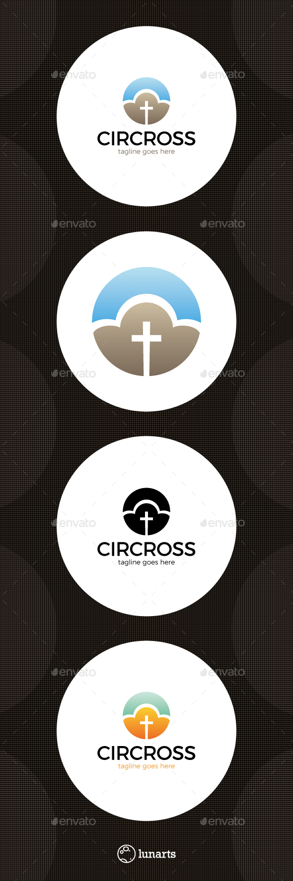 Church Cross Logo - Symbols Logo Templates