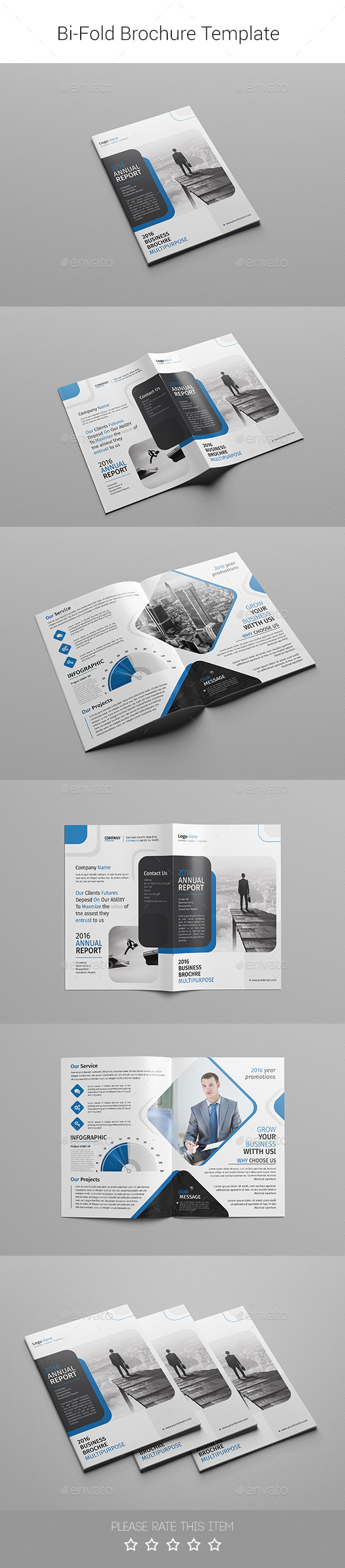 Corporate Bi-fold Brochure-Multipurpose 08 - Corporate Brochures