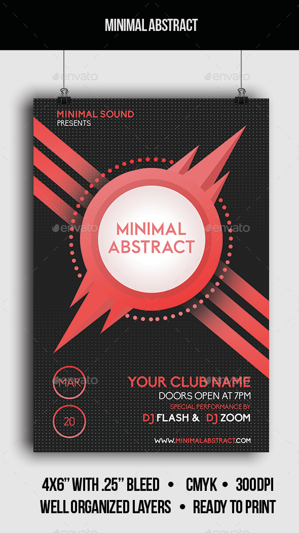 Minimal Abstract - Clubs & Parties Events