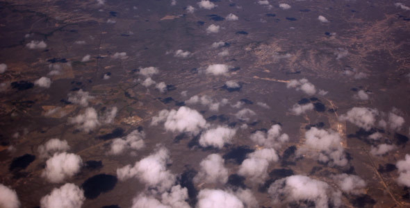 Clouds over Desert
