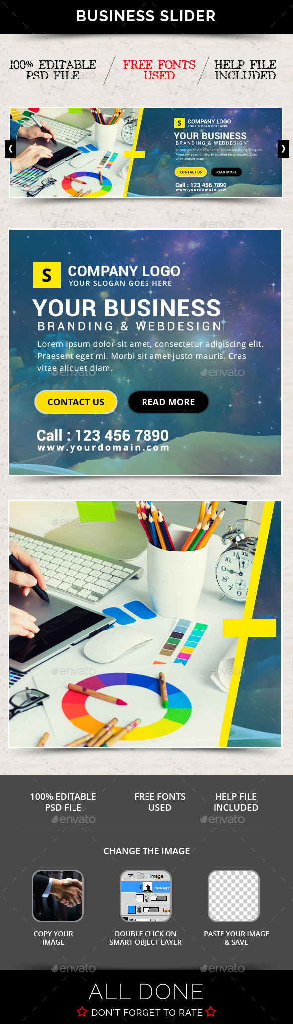 Business Slider V60 - Sliders & Features Web Elements