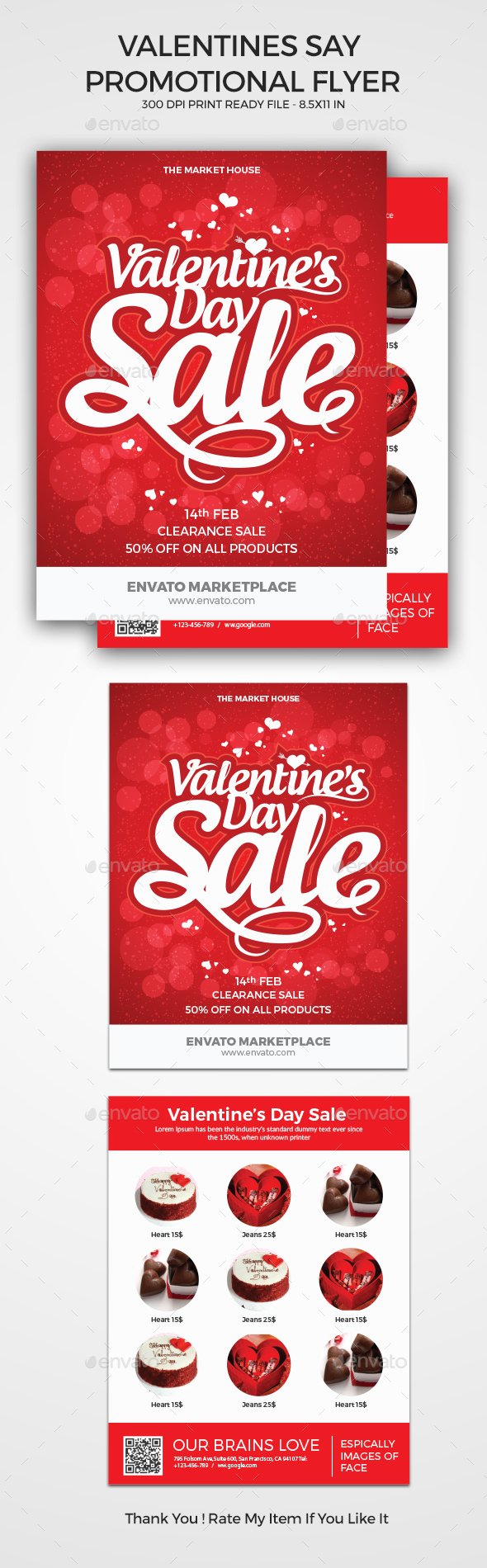 Valentine's Day Promotional Flyer - Events Flyers