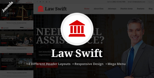 Law Swift - ThemeForest 11613600