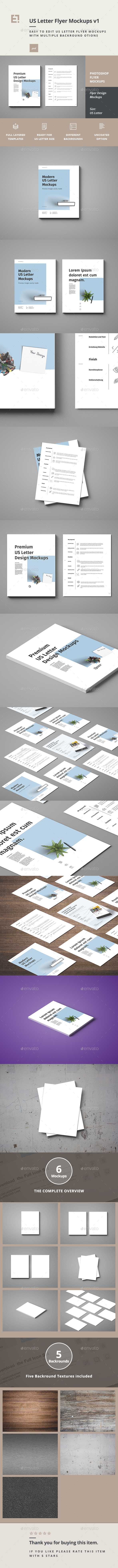 US Flyer Mockup - Flyers Print