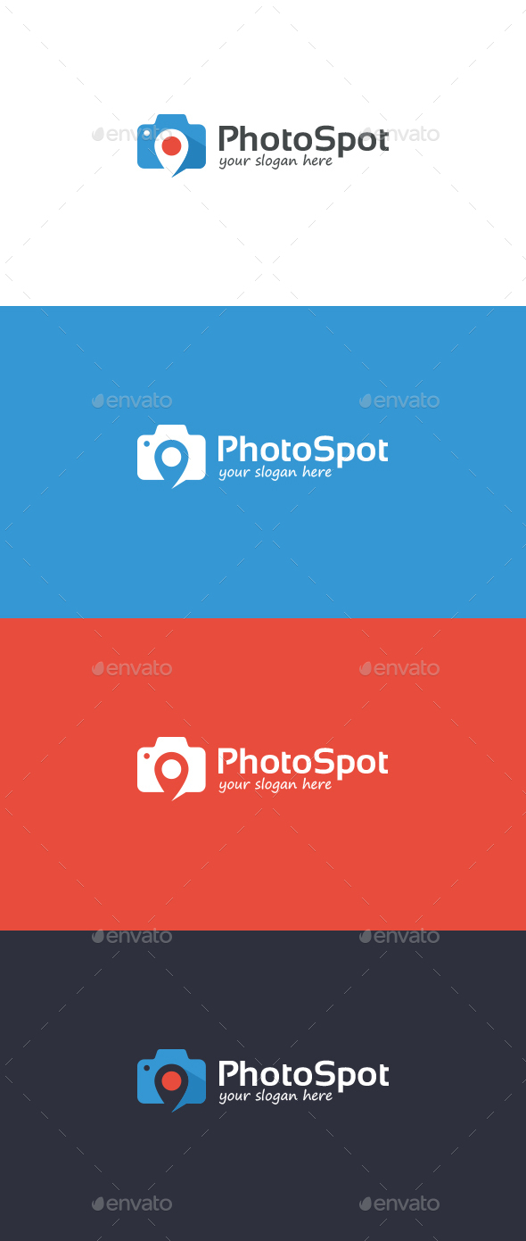 Photo Spot illustration - Symbols Logo Templates