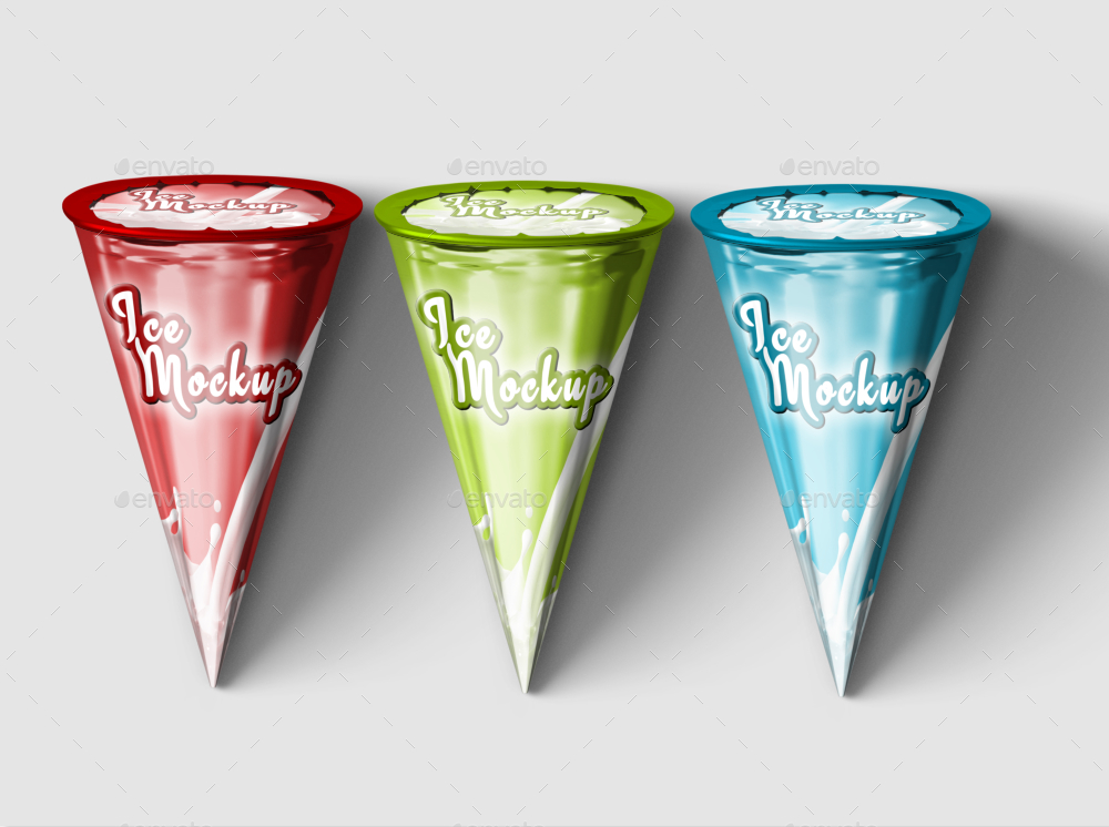 Download Ice Cream Cone Mockup by Fusionhorn | GraphicRiver