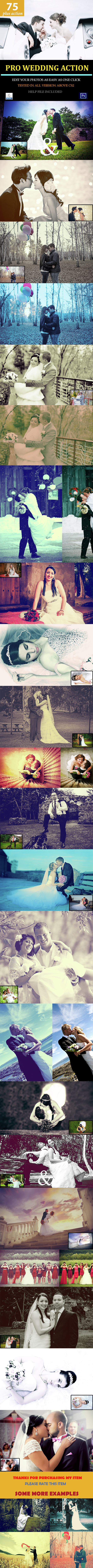 Pro Wedding Action Pack - Photo Effects Actions