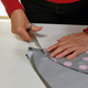 Dressmaker Cutting Clothes with Scissors - VideoHive Item for Sale