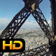 With Elevator to The Top of Eiffel Tower - Paris - VideoHive Item for Sale