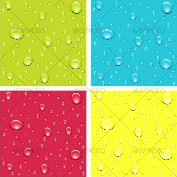 Drops of dew - Backgrounds Decorative