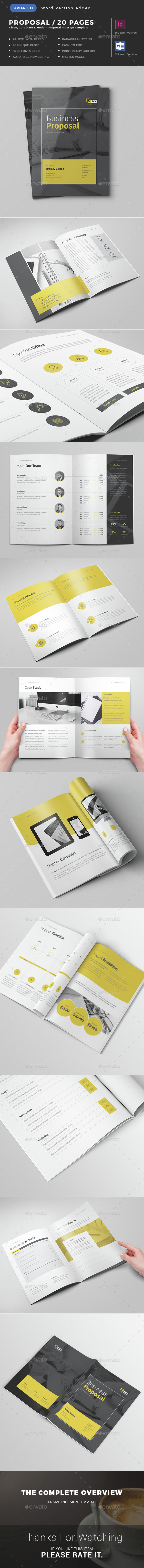 Proposal Template - Proposals & Invoices Stationery