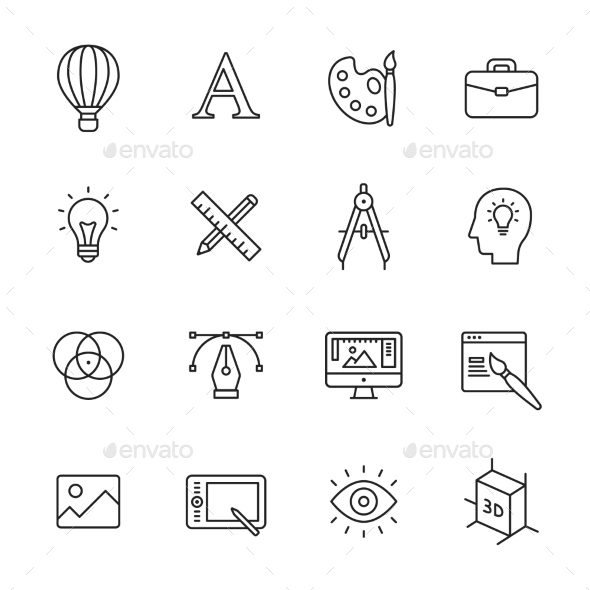 Design Line Icons - Icons