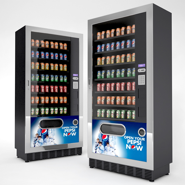 Beverage Vending Machines - 3Docean 14915627