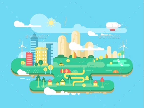 Green City Flat - Miscellaneous Conceptual