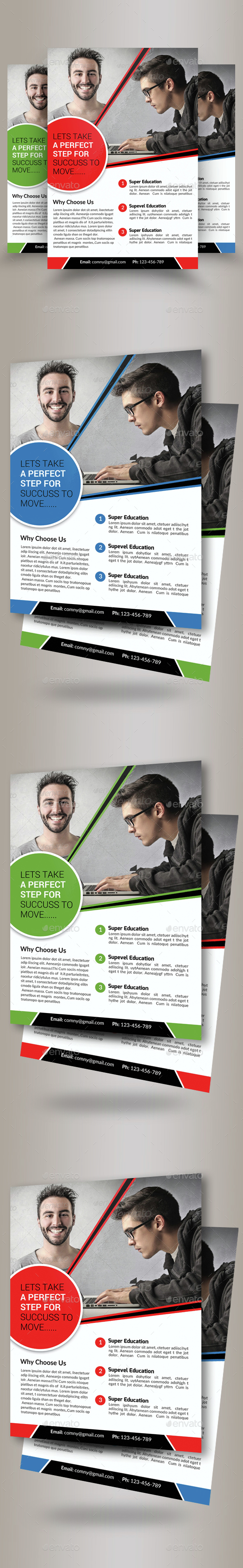 Public Relations Company Flyer Template - Corporate Flyers
