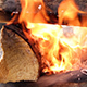 Bonfire Lit at Full Power - VideoHive Item for Sale