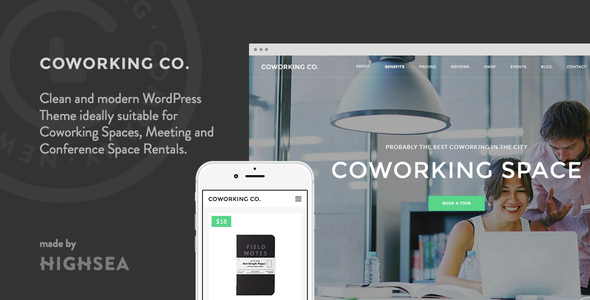 Coworking Co. - ThemeForest 14917108