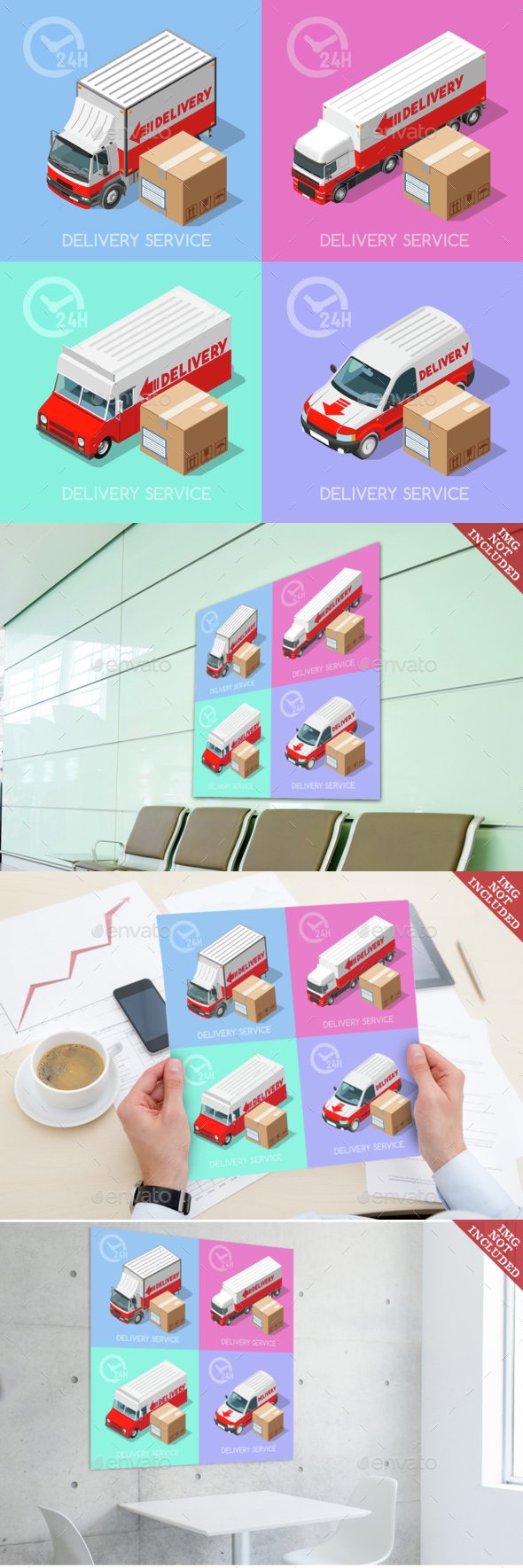 Delivery 07 Infographic Isometric - Health/Medicine Conceptual