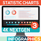 4K NextGen Resizable Statistics Charts &amp; Infographics Pack Three - VideoHive Item for Sale