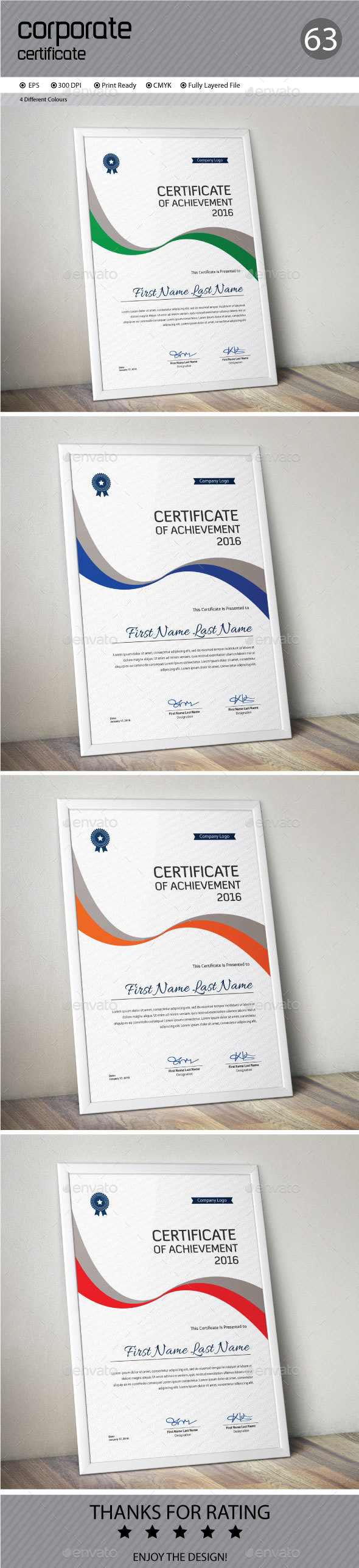 Certificate - Certificates Stationery