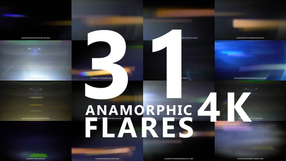 Anamorphic Lens Flares