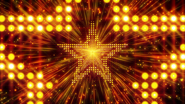 Golden Star LED Lights