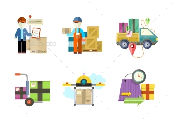 Delivery Service and Goods - Concepts Business