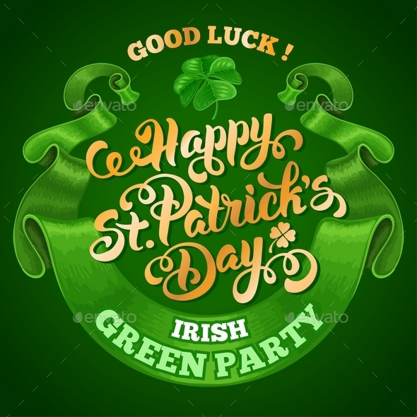 Saint Patricks Day Emblem Design - Miscellaneous Seasons/Holidays