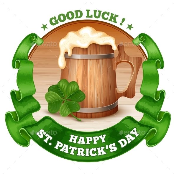 Saint Patricks Day Emblem Design - Miscellaneous Seasons/Holidays