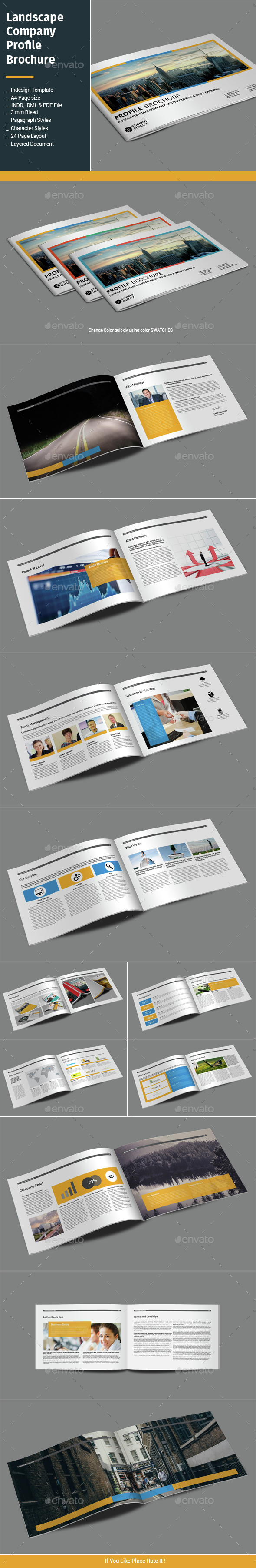 Landscape Company Profile Brochure - Corporate Brochures