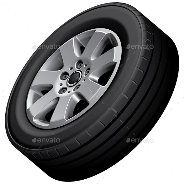 Automotive Wheel - Man-made Objects Objects