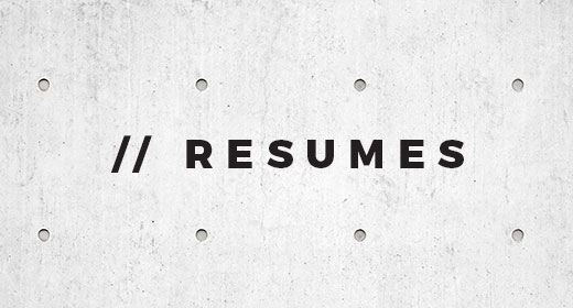 Resumes