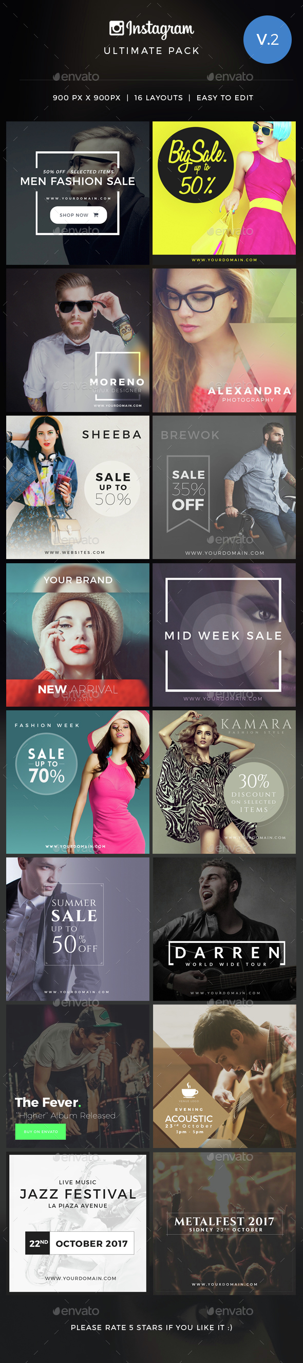 Instagram Ultimate Pack Vol 2 - Miscellaneous Social Media