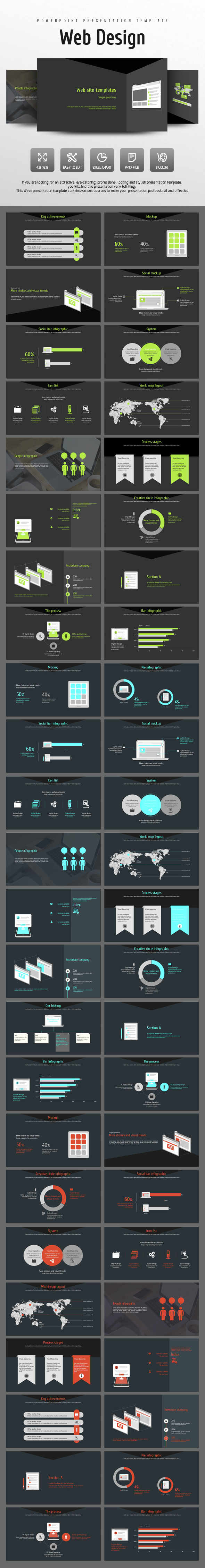 Web Design - PowerPoint Templates Presentation Templates